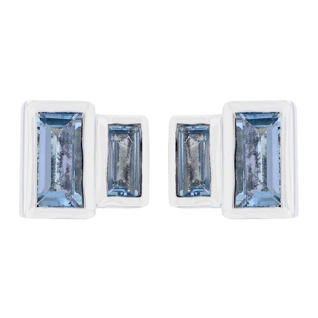Blue-topaz-Latin-American-Rebeca-multiple-Stud-Blue-92.5-Silver-Earring