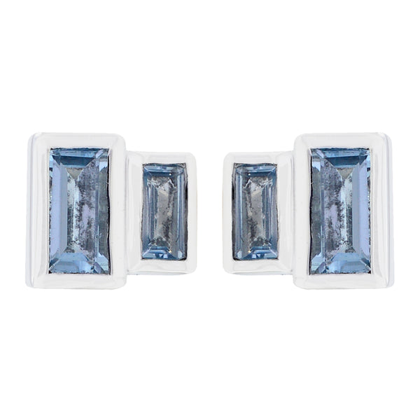 Blue-topaz-Latin-American-Rebeca-multiple-Stud-Blue-92.5-Silver-Earring