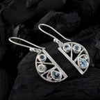 Blue-topaz-American-Bianca-multiple-Dangle-Blue-Sterling-Silver-Earring