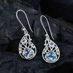 Blue-topaz-Spanish-Ava-multiple-Dangle-Blue-925-Sterling-Silver-Earring