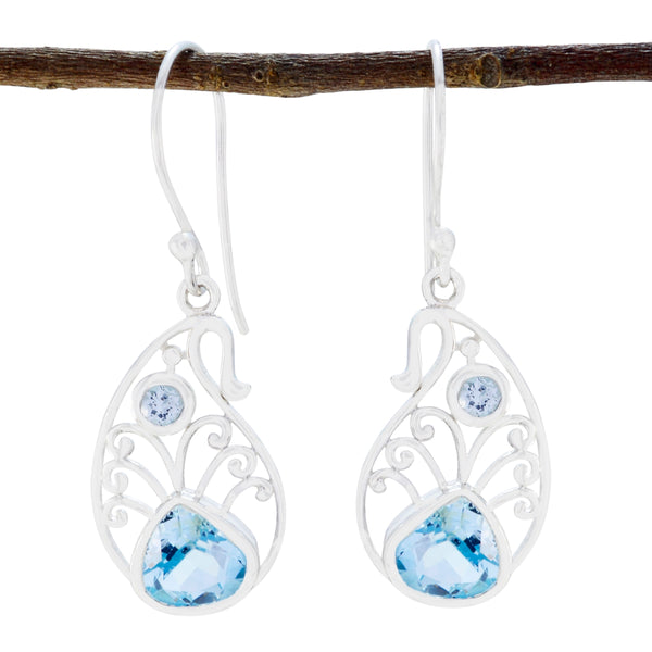 Blue-topaz-Spanish-Ava-multiple-Dangle-Blue-925-Sterling-Silver-Earring
