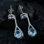 Blue-Topaz-Korean-Ji-eun-Toi-et-Moi-Stud-Blue-Sterling-Silver-Earring