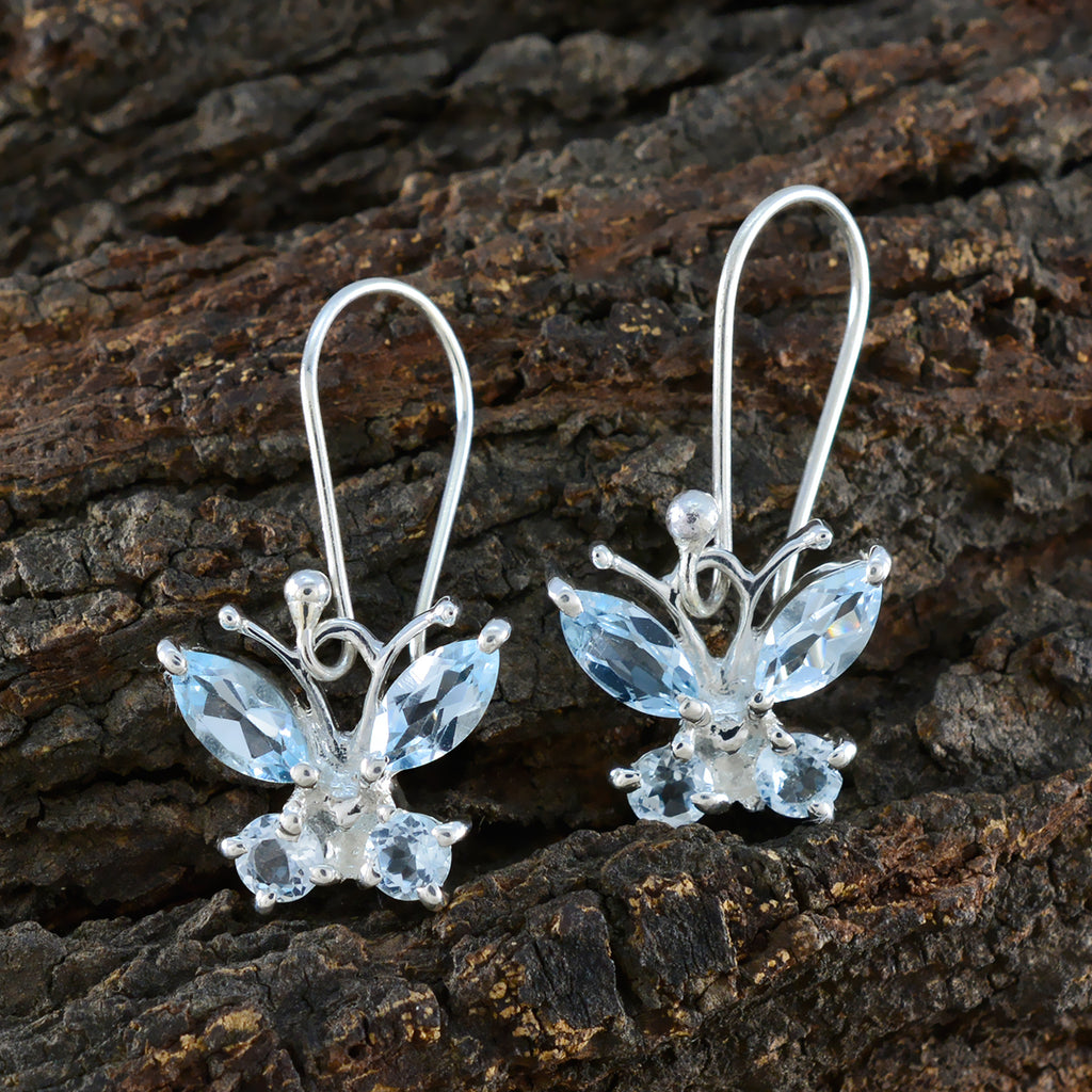 Blue-topaz-Egyptian-Luna-multiple-Dangle-Blue-925-Silver-Earring