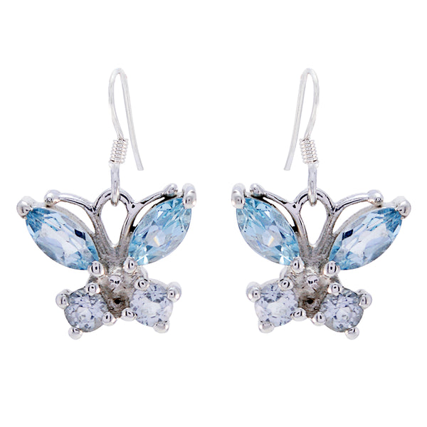 Blue-topaz-Egyptian-Luna-multiple-Dangle-Blue-925-Silver-Earring