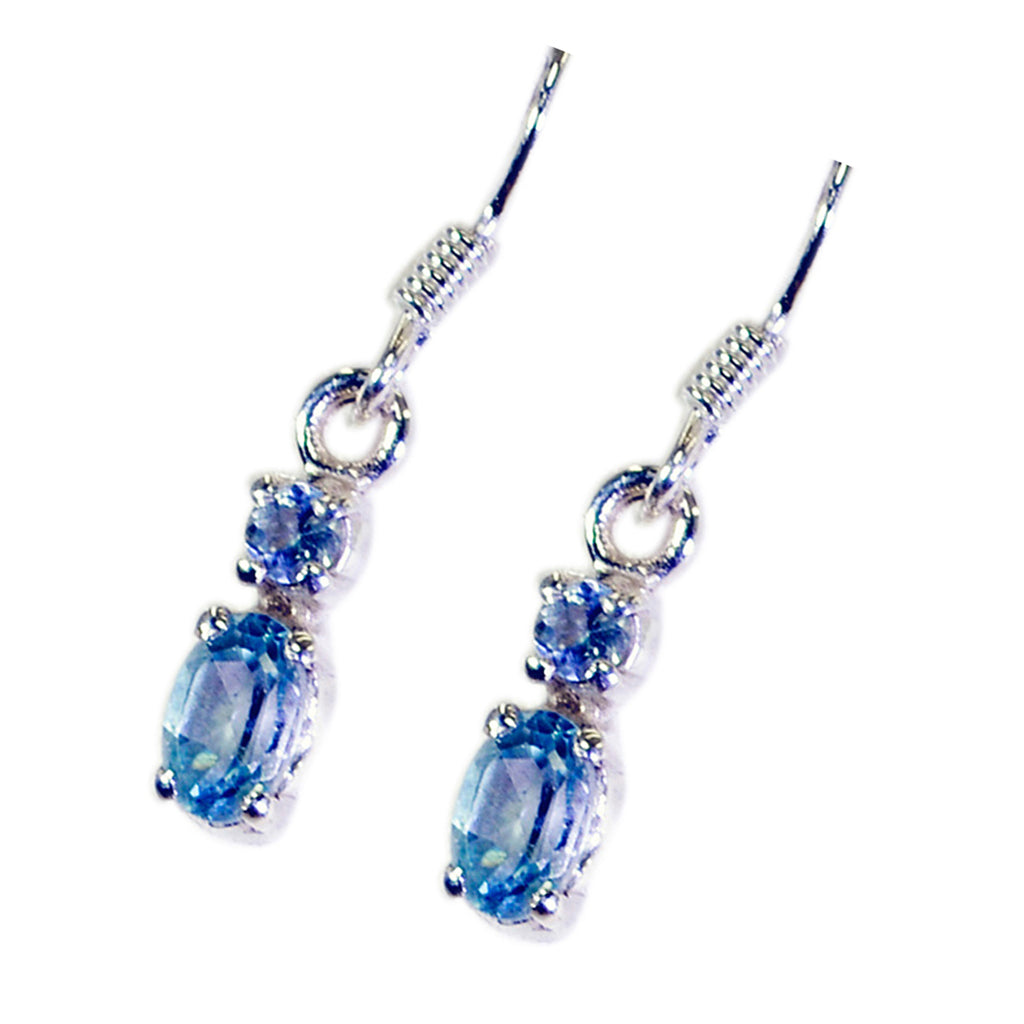 Blue-Topaz-Egyptian-Addison-multiple-Dangle-Blue-Silver-Earring