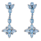 Blue-topaz-American-Skylar-multiple-Stud-Blue-925-Sterling-Silver-Earring
