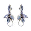 Blue-topaz-Egyptian-Greta-multiple-Stud-Blue-92.5-Silver-Earring