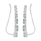 Blue-Topaz-Turkish-Nari-multiple-EarCuff-Blue-925-Sterling-Silver-Earring