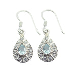 Blue-Topaz-American-Agnes-multiple-Dangle-Blue-925-Sterling-Silver-Earring