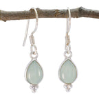 Chalcedony-Korean-Ivana-multiple-Dangle-Blue-925-Sterling-Silver-Earring