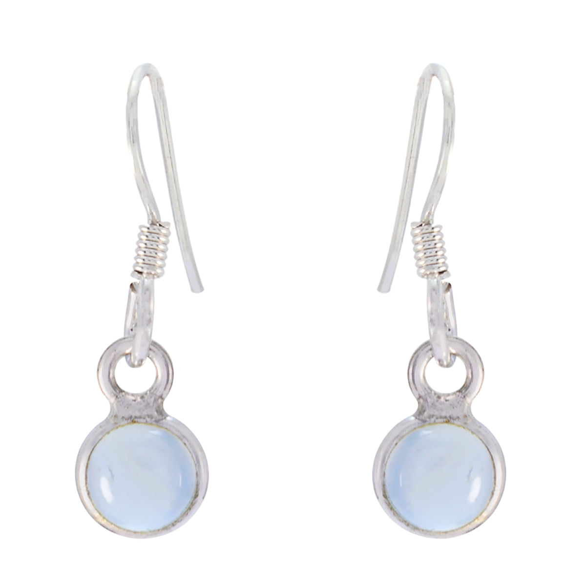 Chalcedony-Turkish-Alina-multiple-Dangle-Blue-925-Silver-Earring Hoofdafbeelding