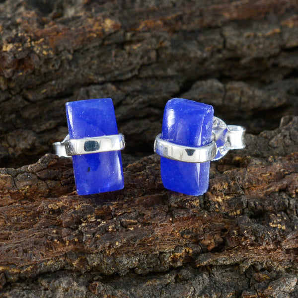 Chalcedony-Middle-Eastern-Joaquina-Solitaire-Stud-Blue-925-Silver-Earring