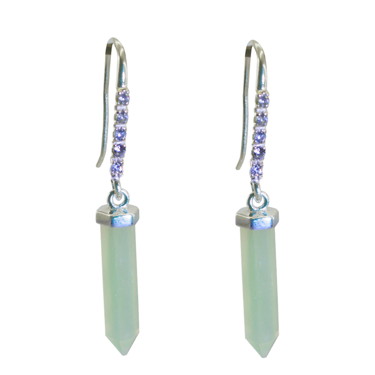 Chalcedony-Spanish-Aurora-multiple-Dangle-Blue-925-Silver-Earring