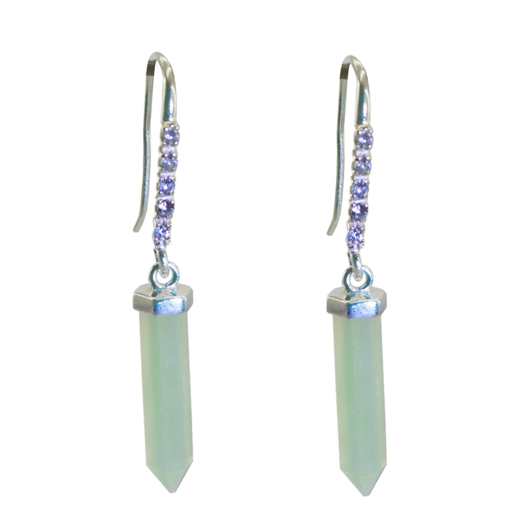 Chalcedony-Spanish-Aurora-multiple-Dangle-Blue-925-Silver-Earring