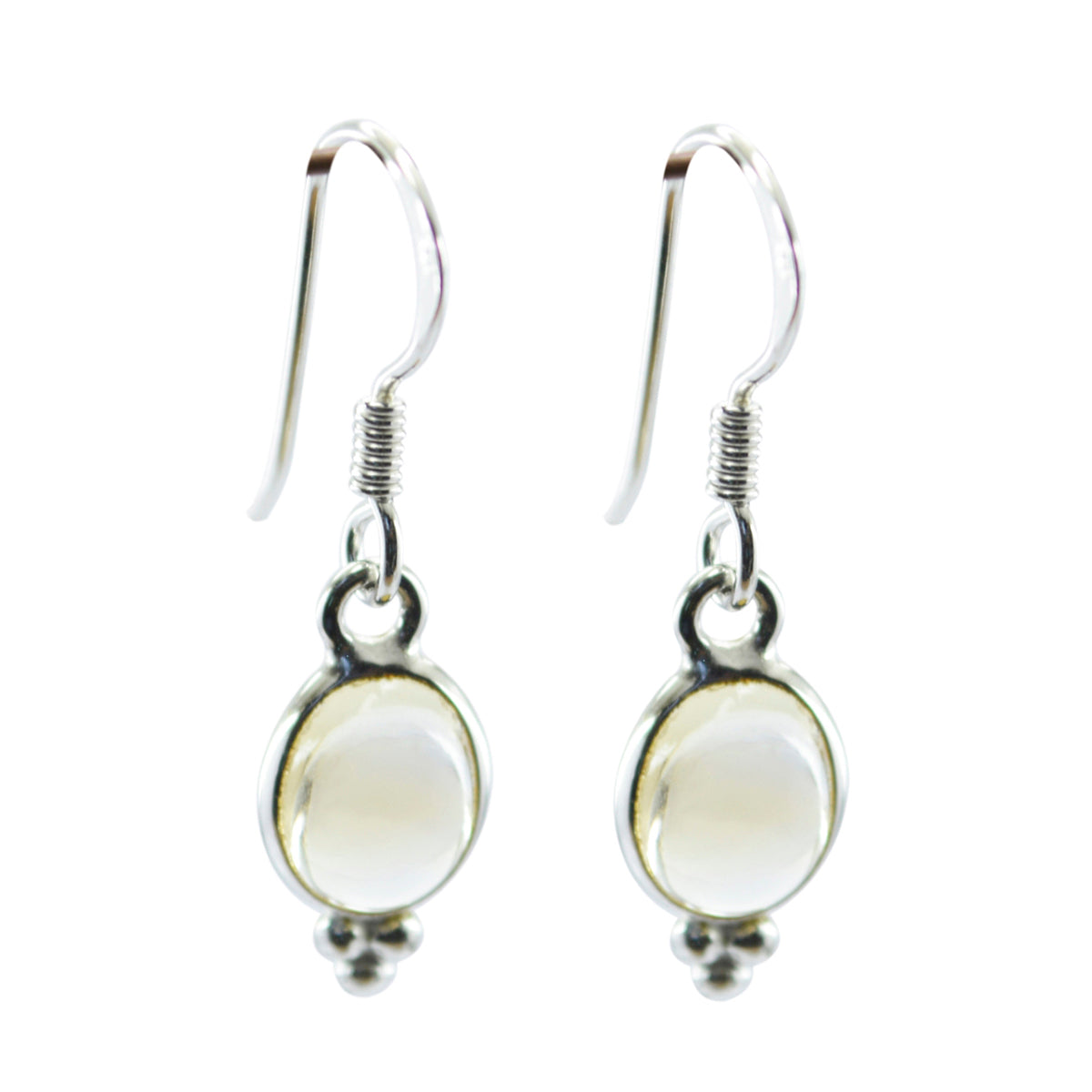 Citrine-French-Ava-multiple-Dangle-Yellow-925-Sterling-Silver-Earring Image principale du produit