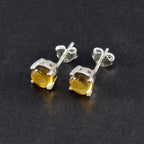Citrine-American-Fernandaa-Solitaire-Stud-Yellow-92.5-Silver-Earring