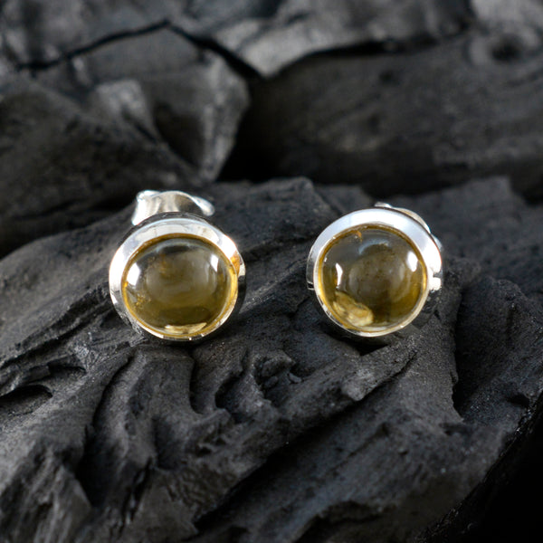 Citrine-American-Micaelaa-Solitaire-Stud-Yellow-925-Sterling-Silver-Earring