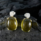 Citrine-American-Lourdes-multiple-Stud-Yellow-Silver-Earring