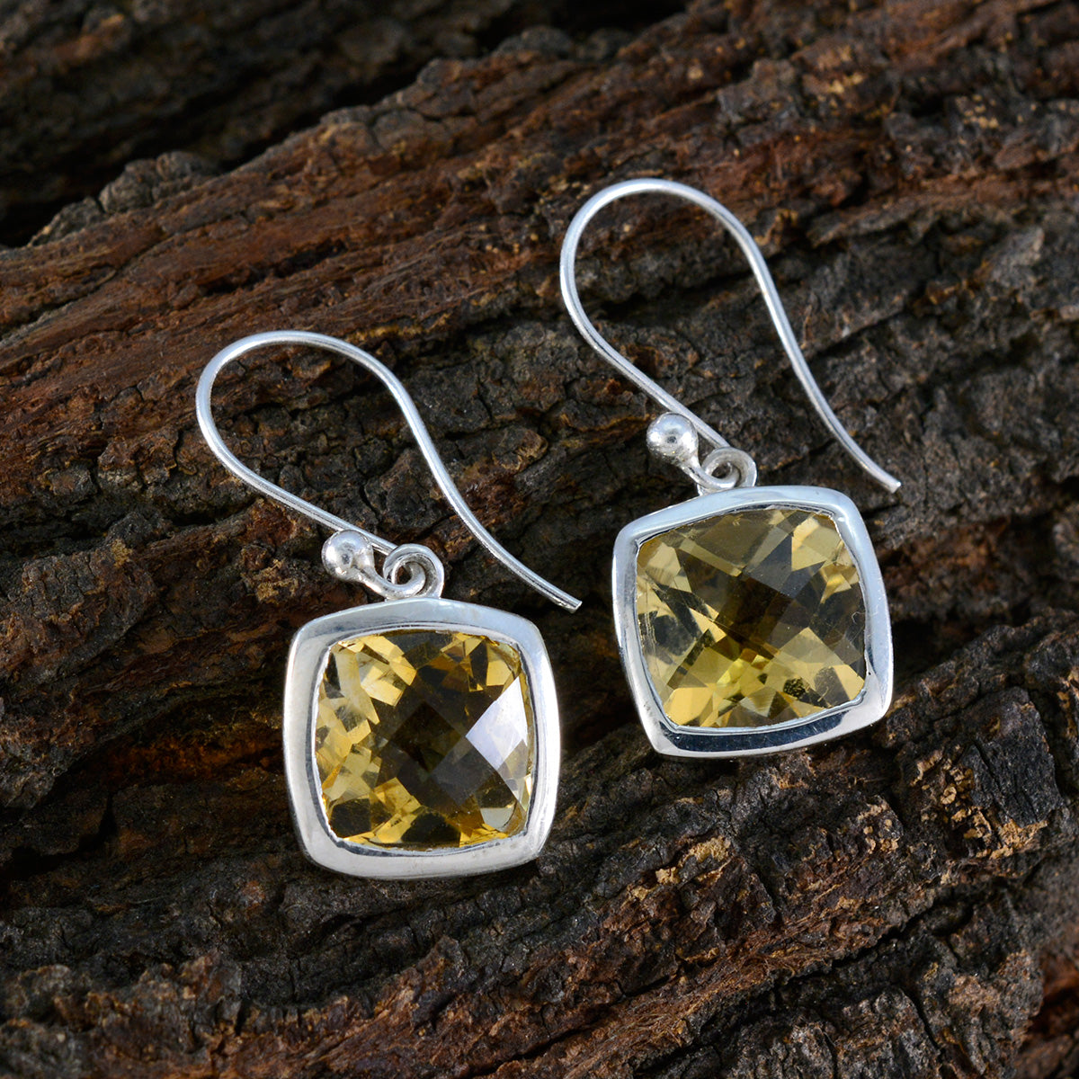 Citrine-Spanish-Claire-Solitaire-Dangle-Yellow-925-Sterling-Silver-Earring