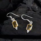 Citrine-American-Chloe-multiple-Dangle-Yellow-92.5-Silver-Earring