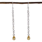 Citrine-Japanese-Paula-multiple-Dangle-Yellow-925-Silver-Earring