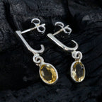 Citrine-Japanese-Clara-multiple-Stud-Yellow-925-Sterling-Silver-Earring