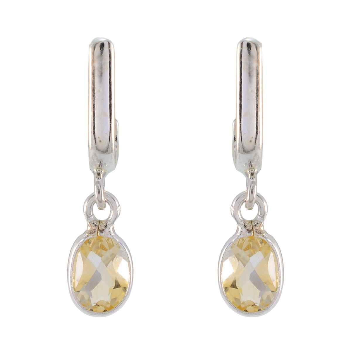 Citrine-Japanese-Clara-multiple-Stud-Yellow-925-Sterling-Silver-Earring メイン画像