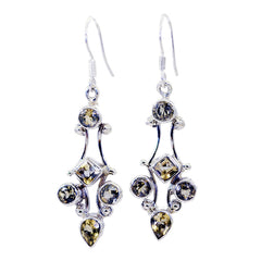 Citrine-Italian-Zoe-multiple-Dangle-Yellow-925-Silver-Earring