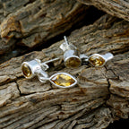 Citrine-Mexican-Ella-multiple-Stud-Yellow-92.5-Silver-Earring