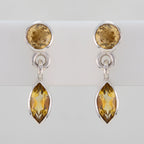 Citrine-Mexican-Ella-multiple-Stud-Yellow-92.5-Silver-Earring