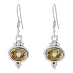 Citrine-Latin-American-Emily-multiple-Dangle-Yellow-Silver-Earring