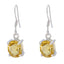 Citrine-German-Eva-multiple-Dangle-Yellow-92.5-Silver-Earring