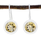 Citrine-African-Evelyn-Solitaire-Dangle-Yellow-925-Sterling-Silver-Earring