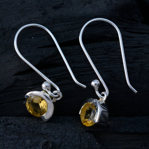 Citrine-Latin-American-Alice-Solitaire-Dangle-Yellow-925-Silver-Earring