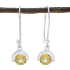 Citrine-Latin-American-Alice-Solitaire-Dangle-Yellow-925-Silver-Earring