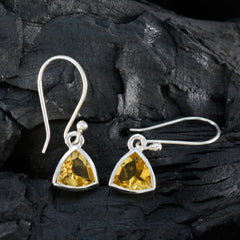 Citrine-Moroccan-Audrey-Solitaire-Dangle-Yellow-Sterling-Silver-Earring