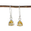Citrine-Moroccan-Audrey-Solitaire-Dangle-Yellow-Sterling-Silver-Earring