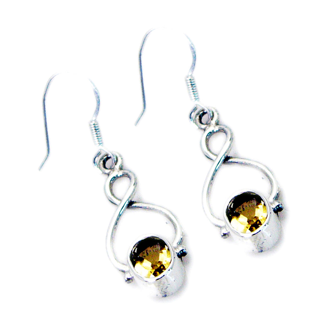 Citrine-Japanese-Hanna-Solitaire-Dangle-Yellow-Sterling-Silver-Earring