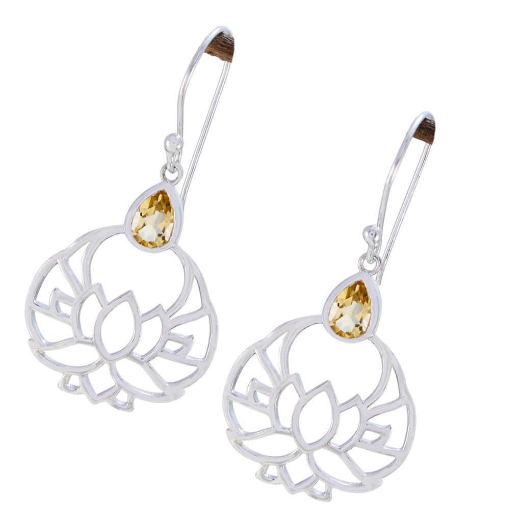 Citrine-Mexican-Ida-Solitaire-Dangle-Yellow-925-Sterling-Silver-Earring