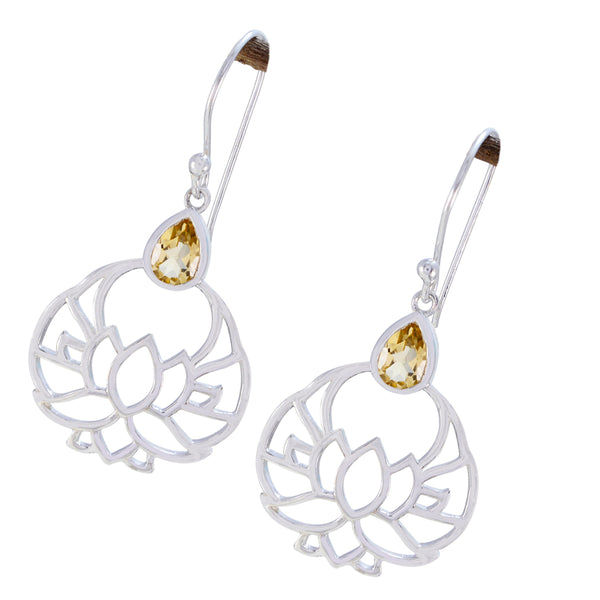 Citrine-Mexican-Ida-Solitaire-Dangle-Yellow-925-Sterling-Silver-Earring