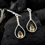 Citrine-French-Isabella-Solitaire-Dangle-Yellow-925-Silver-Earring