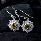 Citrine-Korean-Katharina-Solitaire-Dangle-Yellow-92.5-Silver-Earring