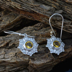 Citrine-Korean-Katharina-Solitaire-Dangle-Yellow-92.5-Silver-Earring