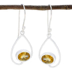 Citrine-Italian-Layla-Solitaire-Dangle-Yellow-925-Silver-Earring