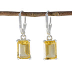 Citrine-German-Luna-Solitaire-Dangle-Yellow-92.5-Silver-Earring