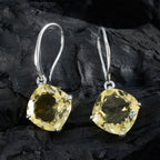Citrine-Russian-Mathilde-Solitaire-Dangle-Yellow-925-Silver-Earring