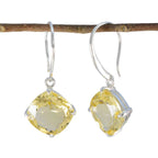 Citrine-Russian-Mathilde-Solitaire-Dangle-Yellow-925-Silver-Earring