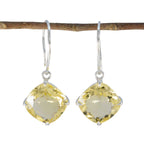 Citrine-Russian-Mathilde-Solitaire-Dangle-Yellow-925-Silver-Earring