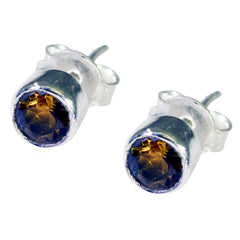 Citrine-Korean-Natalie-Solitaire-Stud-Yellow-92.5-Silver-Earring