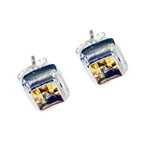 Citrine-Turkish-Nora-Solitaire-Stud-Yellow-925-Silver-Earring